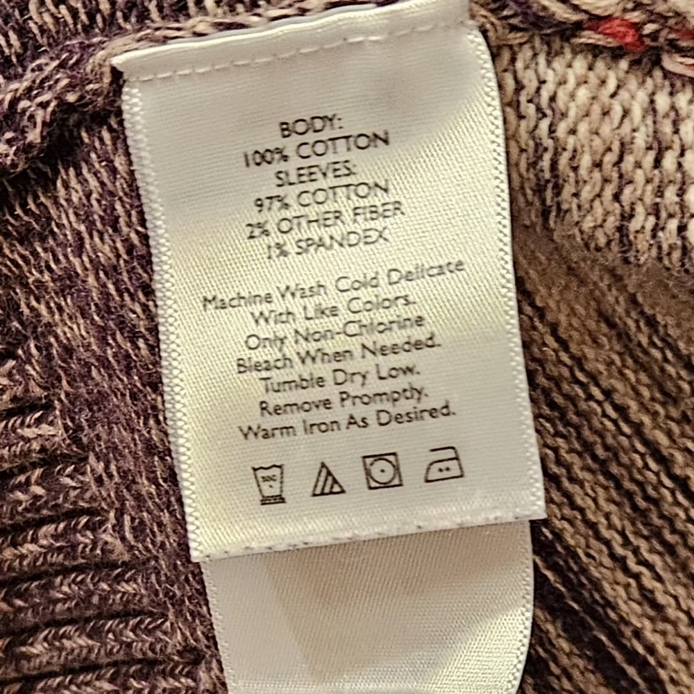 Eddie Bauer Multicolor Striped Cardigan - Picture 4 of 4